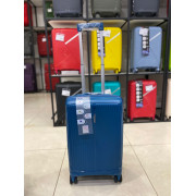 Чемодан 20 дюймов Shell бирюзовый из полипропилена (ручная кладь)