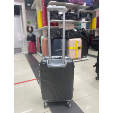 Чемодан 20 дюймов TR O темно-серый из поликарбоната (ручная кладь)