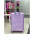 Чемодан 24 дюйма Rinkler сиреневый из полипропилена