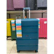 Чемодан 28 дюймов Mironpan бирюзовый из полипропилена (м92)