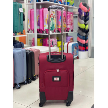 Чемодан тканевый Livings Bring 22 дюйма красный