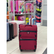 Чемодан тканевый Livings Bring 22 дюйма красный