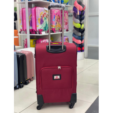 Чемодан тканевый Livings Bring 26 дюймов красный