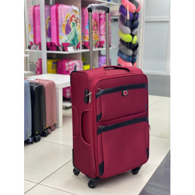 Чемодан тканевый Livings Bring 26 дюймов красный