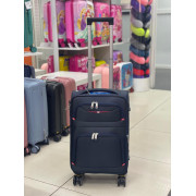 Чемодан тканевый Livings Plus 22 дюйма синий