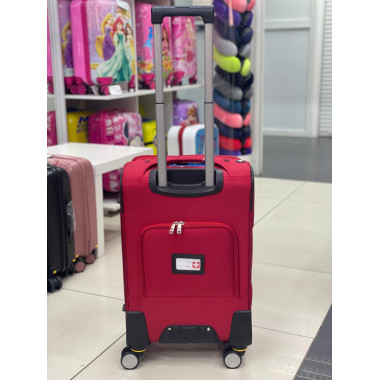 Чемодан тканевый Livings Plus 24 дюйма красный