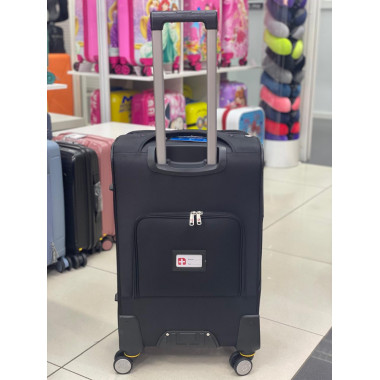 Чемодан тканевый Livings Plus 26 дюймов черный