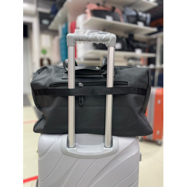 Дорожная сумка Экокожа серая (арт. 65486)