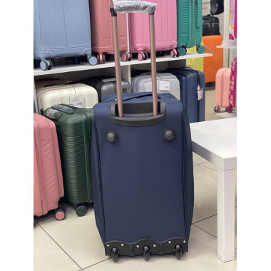 Дорожная сумка на колёсах "Kengulu standard" L синяя