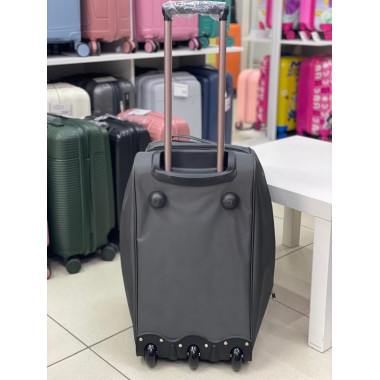 Дорожная сумка на колёсах "Kengulu standard" M серая